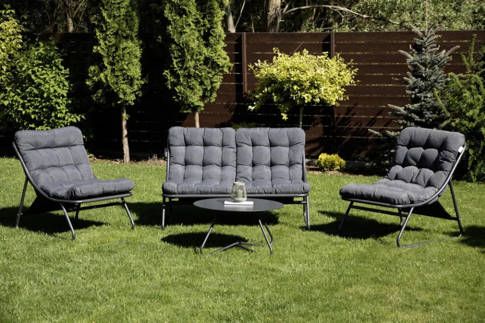 Dārza komplekts Visa tumši pelēks - N1 Home