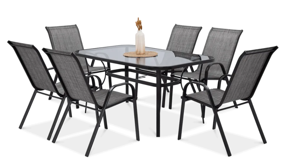 Dārza mēbeles Bologs gaiši pelēks - N1 Home