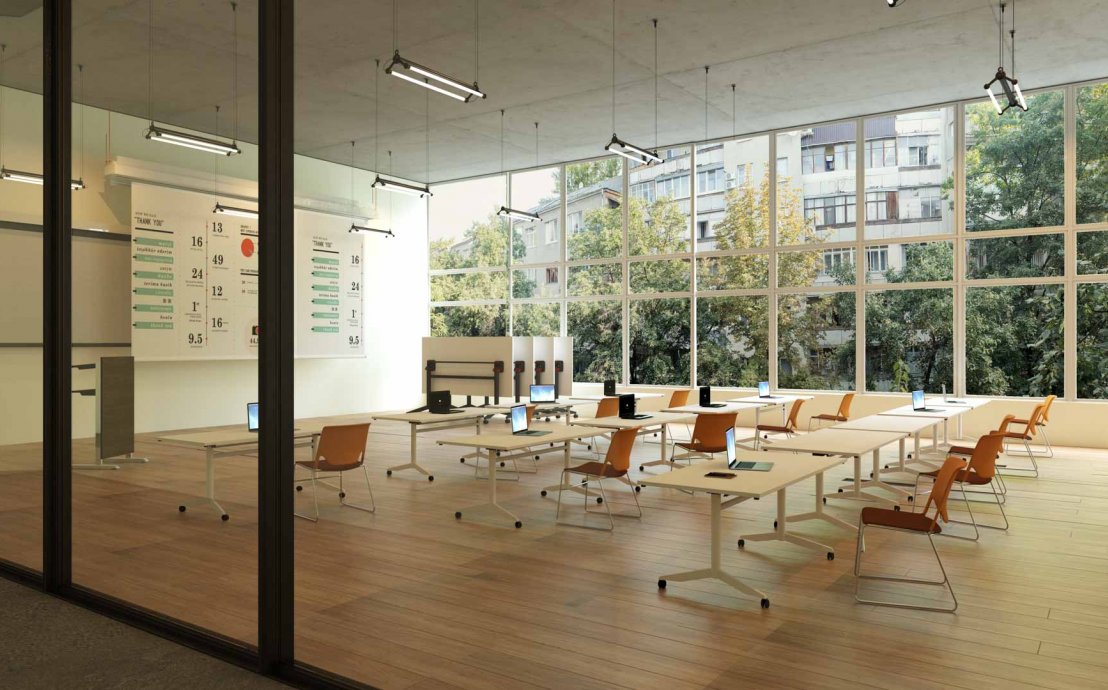 Galds In-Emi 120/180/80/74,5 cm Artisan Oak STD19/balts - N1 Home