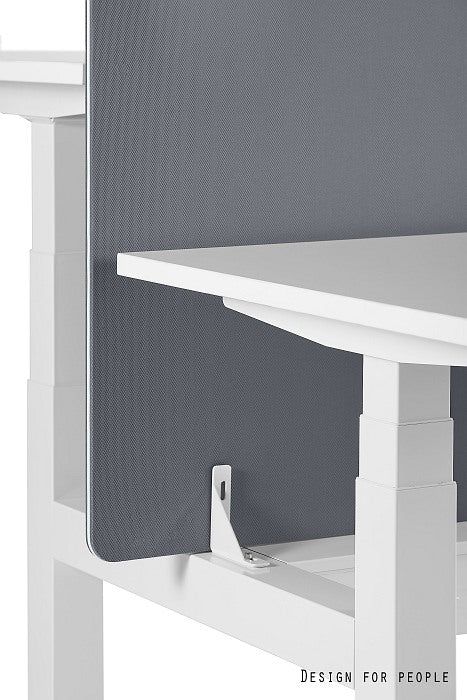 Galds Fino double 140/149,5 cm balts/balts - N1 Home