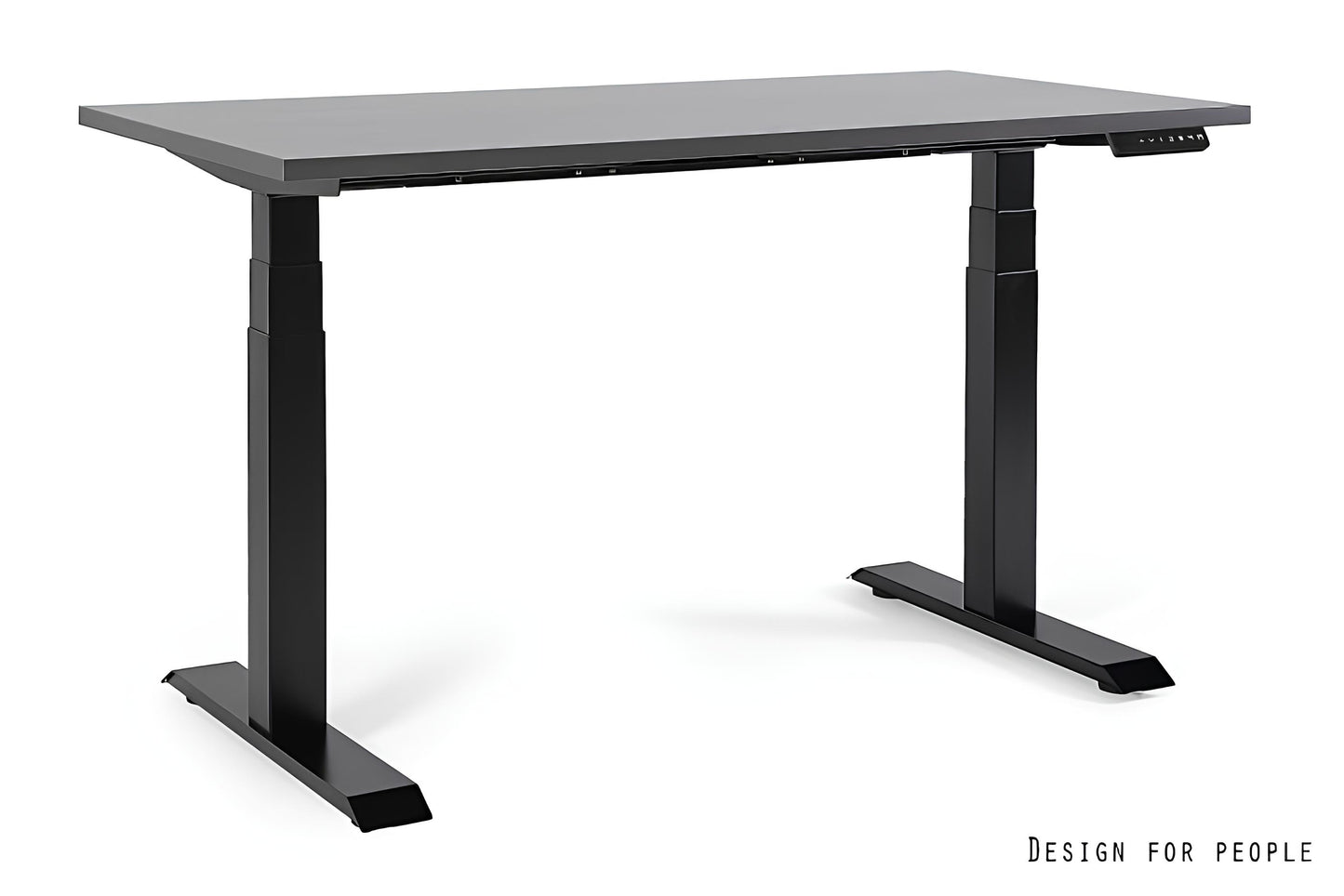 Galds Fino single 140/70 cm melns/antracīts - N1 Home