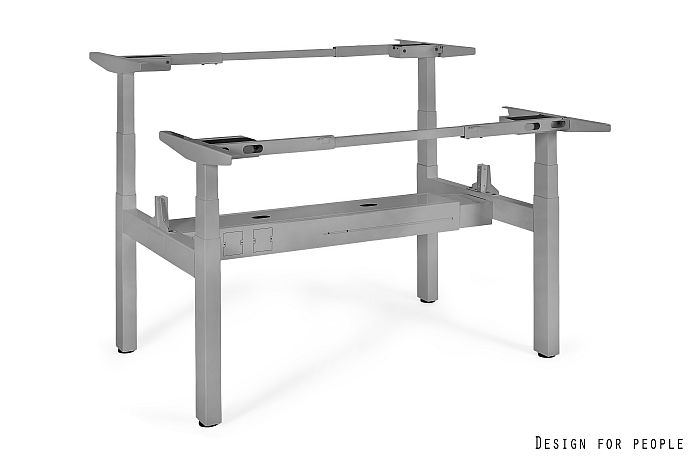 Galds Aktiva II 140; 160/70 cm pelēks/antracīts - N1 Home