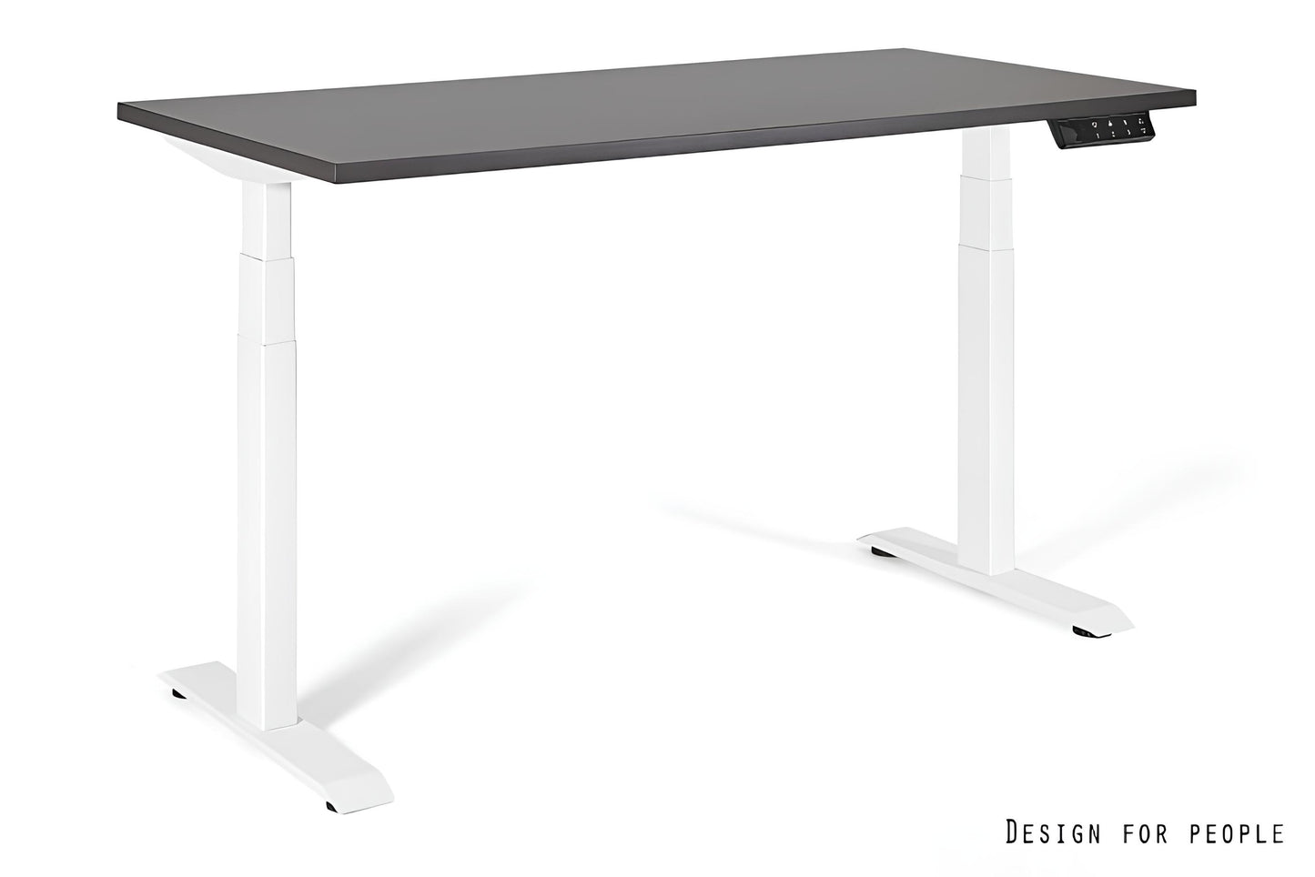 Galds Aktiva I 140;160/70 cm balts/antracīts - N1 Home