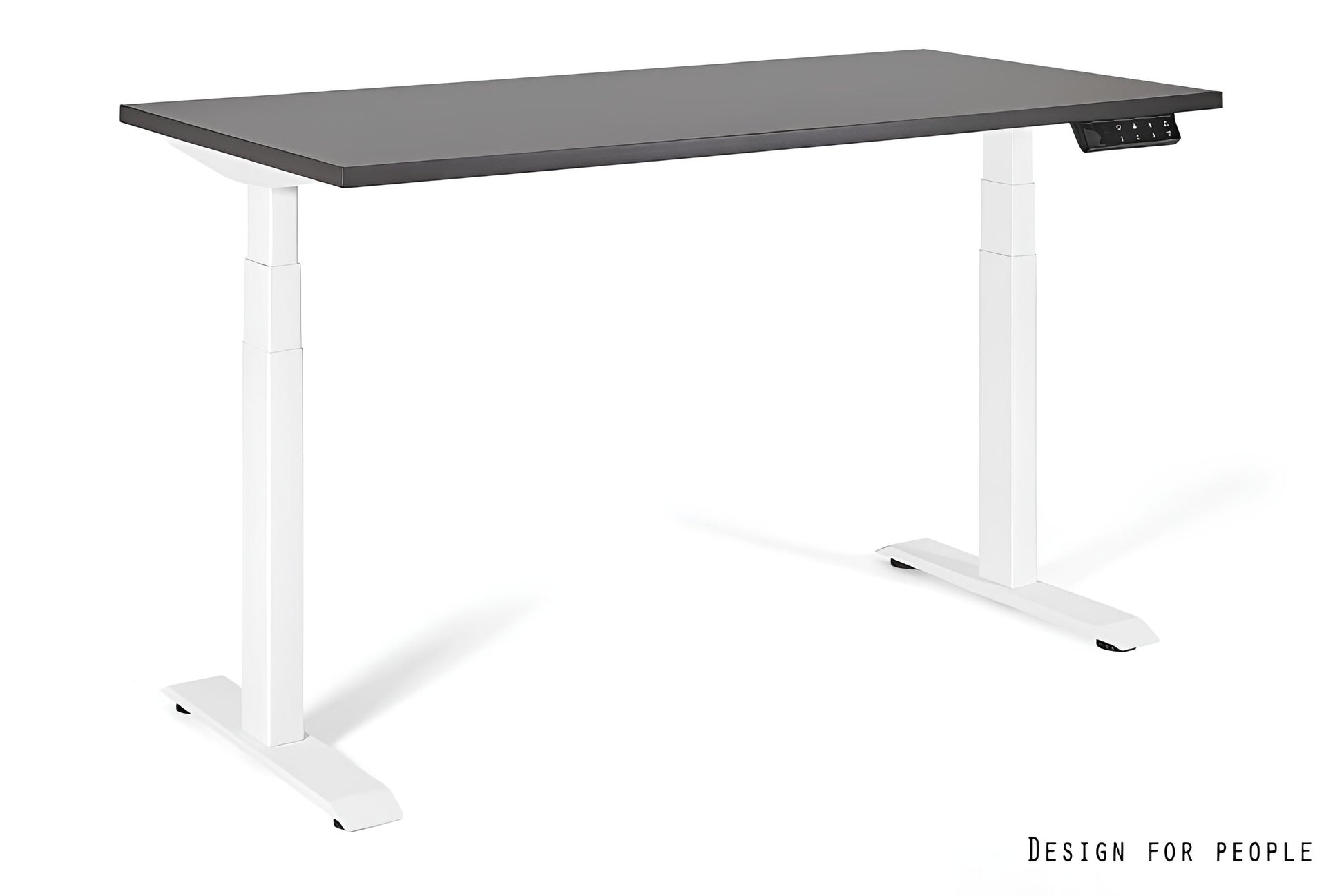 Galds Aktiva I 140;160/70 cm balts/antracīts - N1 Home