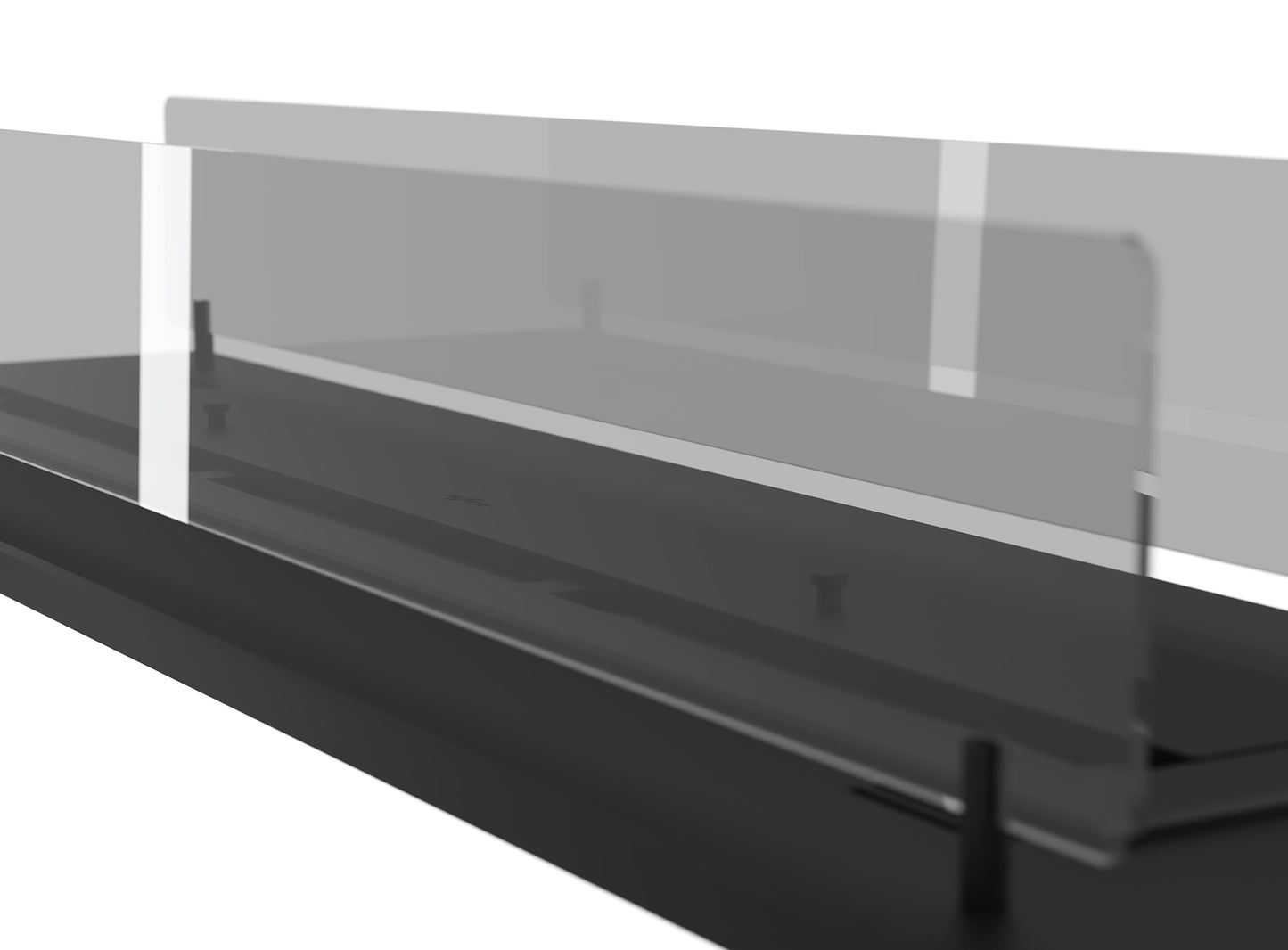 Biokamīns Inser 60/32/550; 100/32/50; 120/32/50 cm melns - N1 Home