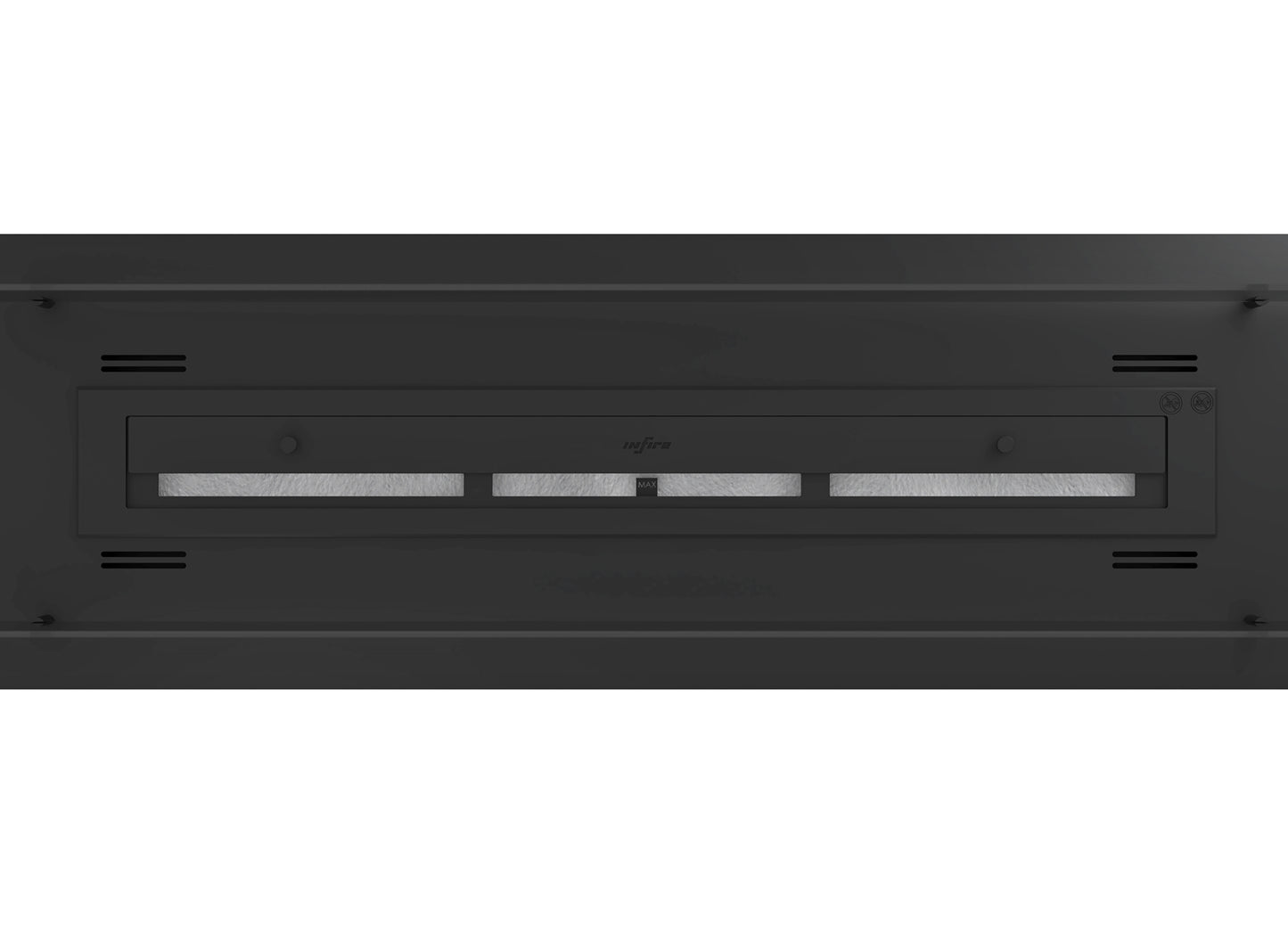 Biokamīns Inser 60/32/550; 100/32/50; 120/32/50 cm melns - N1 Home