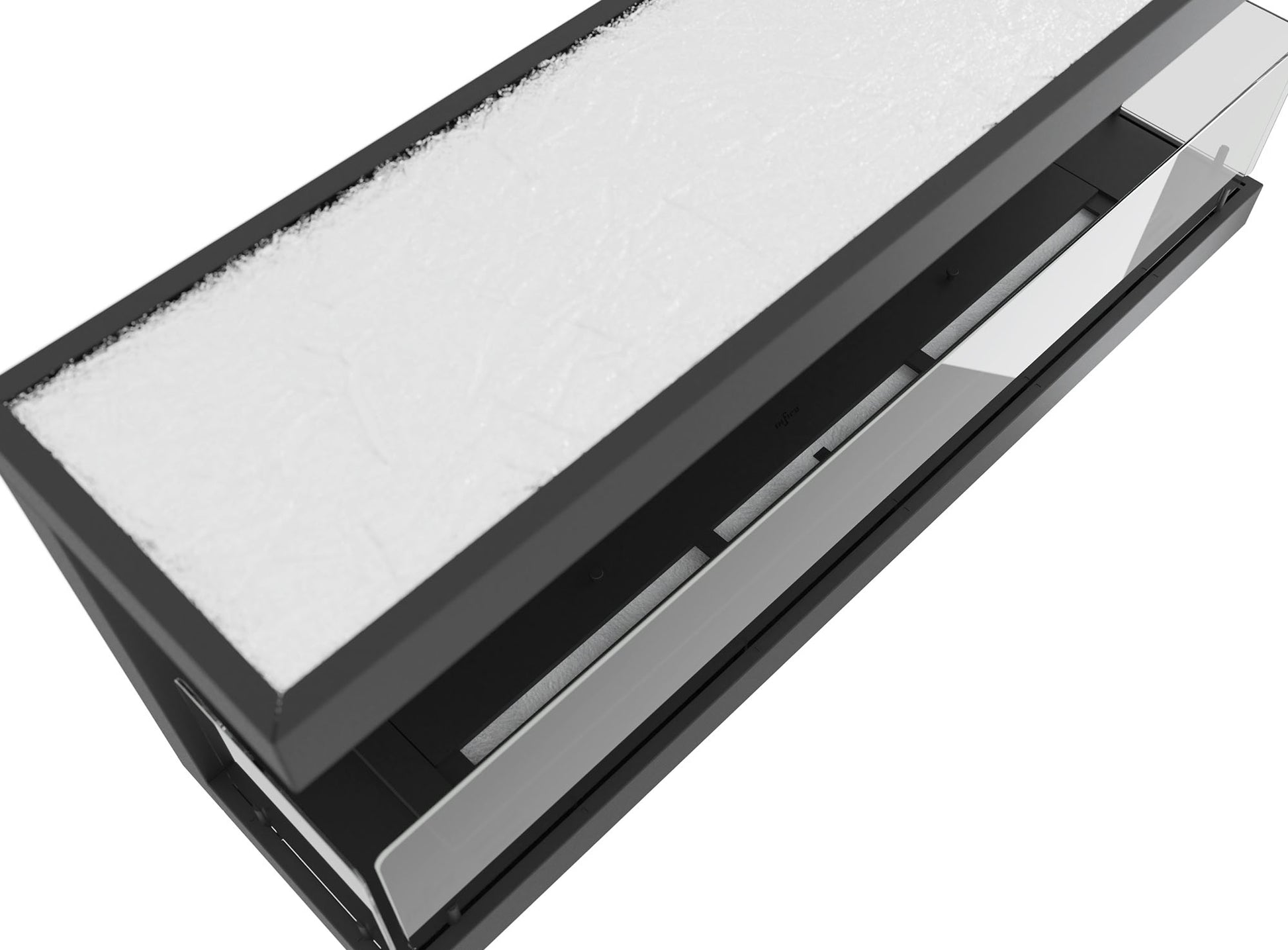 Biokamīns INSI C 3. versijas 100/50/30; 120/50/30 cm melns - N1 Home