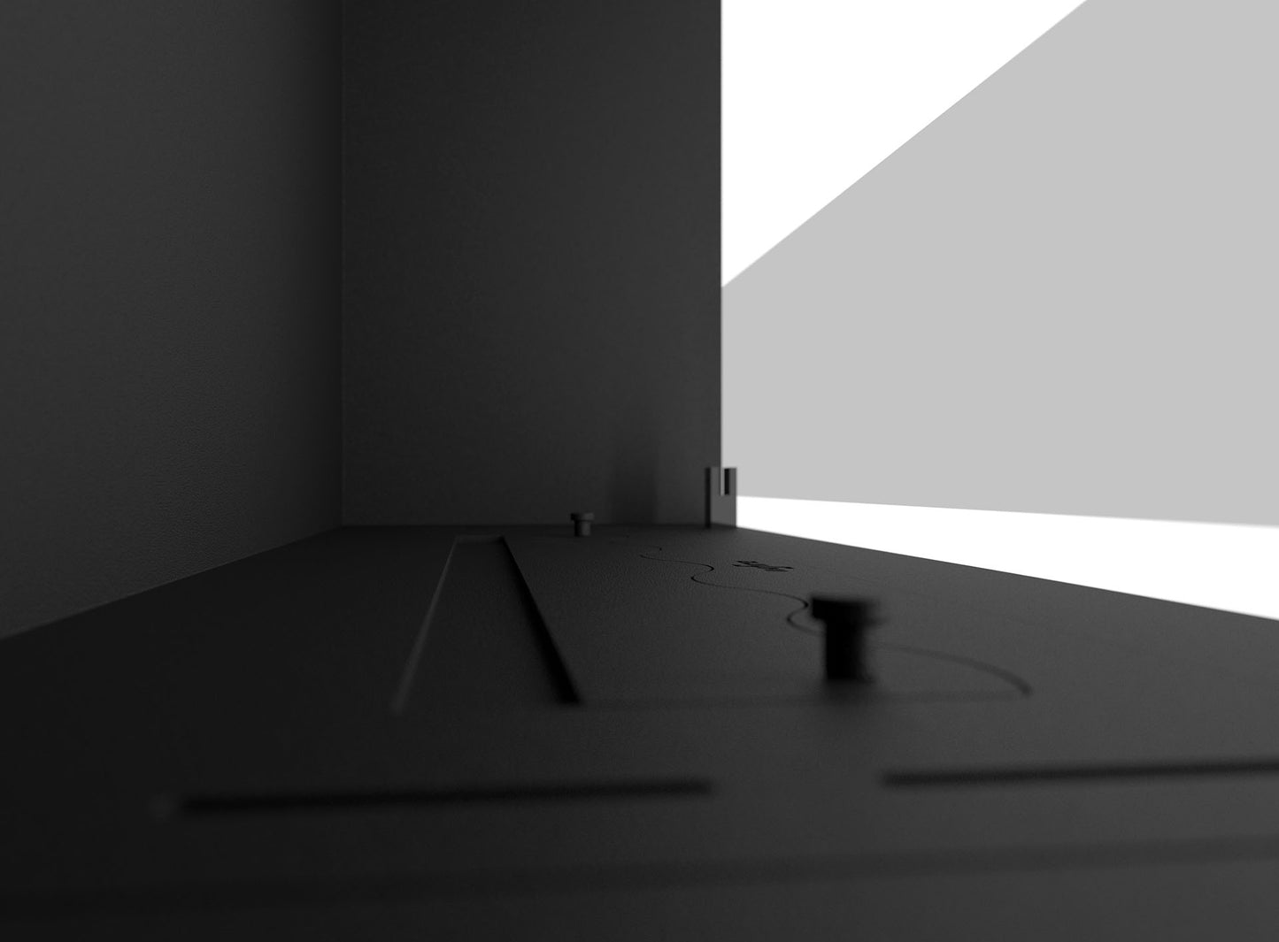 Biokamīns Slim inside Blan 84;104;124;154;204/59/25;30 cm melns - N1 Home