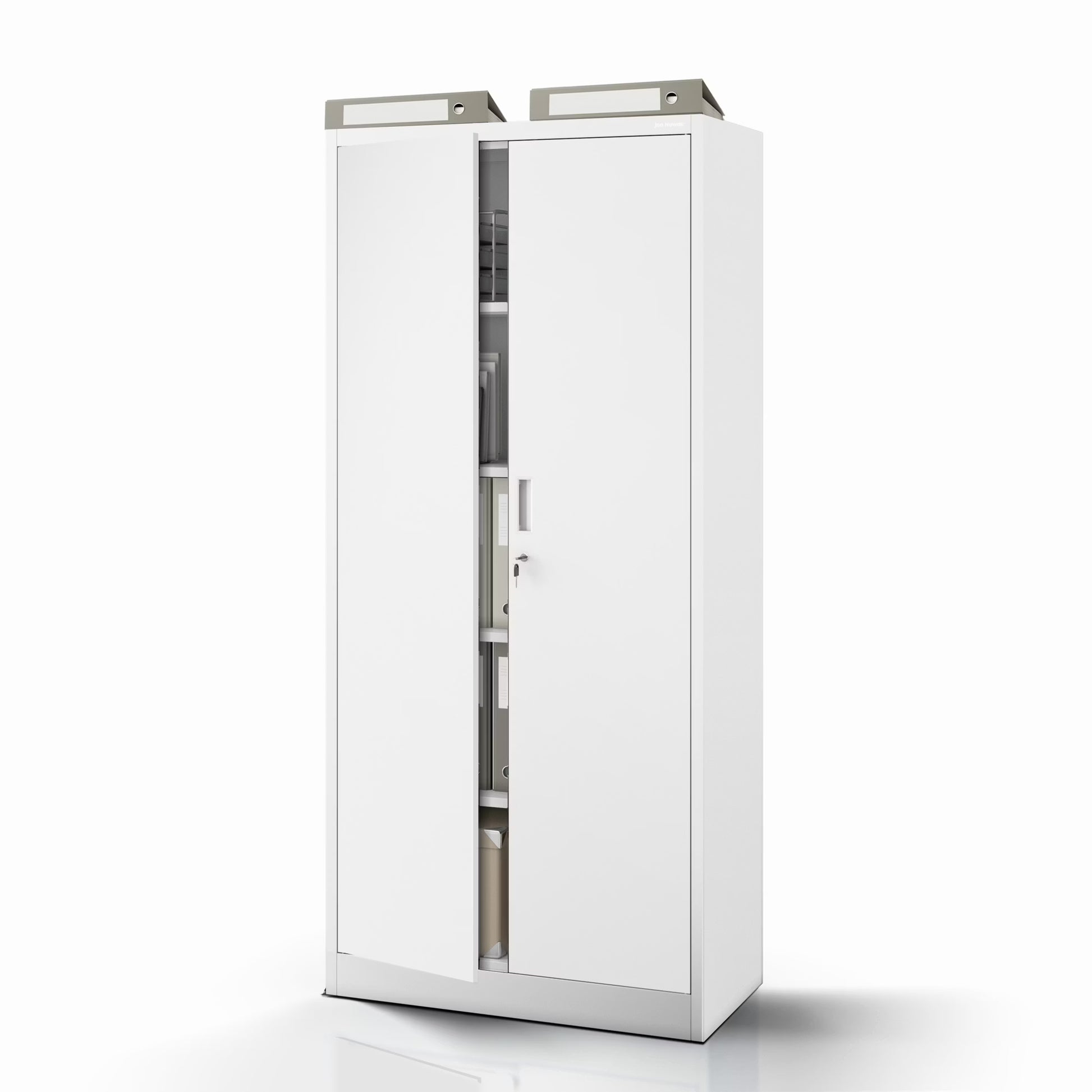 Skapis Yan kompakts 175/80/40 cm pelēks - N1 Home