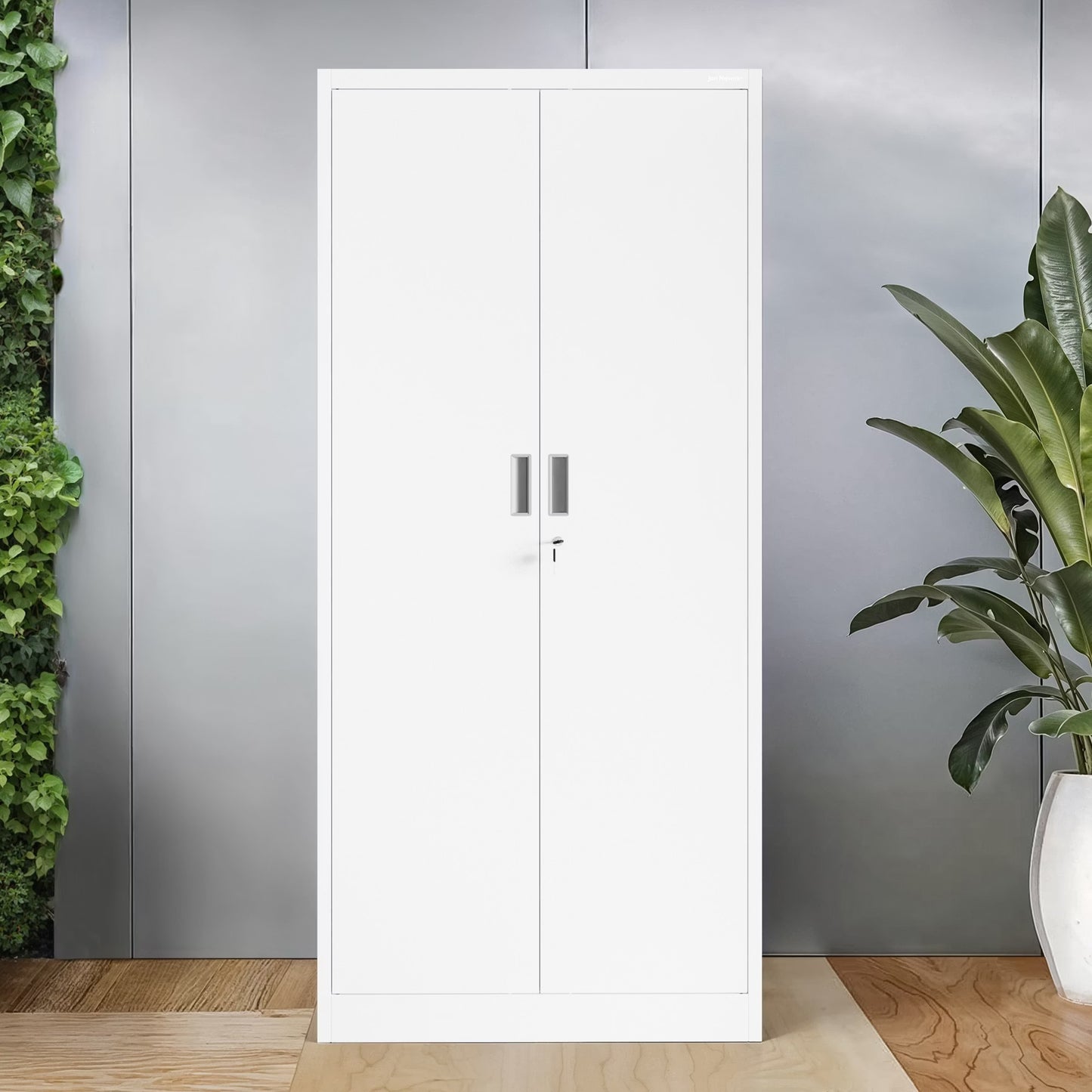 Skapis Yan kompakts 175/80/40 cm balts - N1 Home