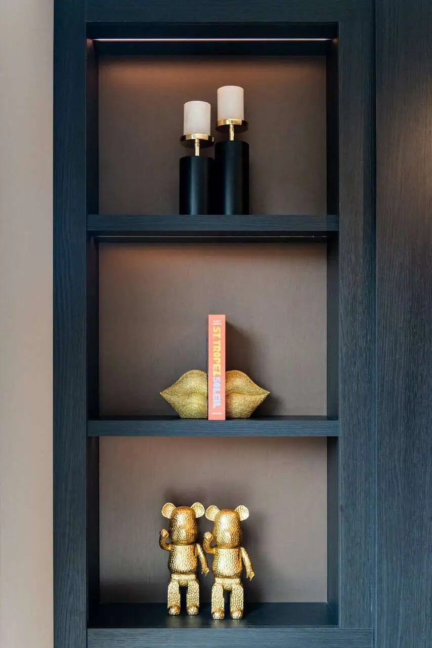 Grāmatu stendi Kiss Richmond Interiors 13/13/9 cm Oranžs - N1 Home