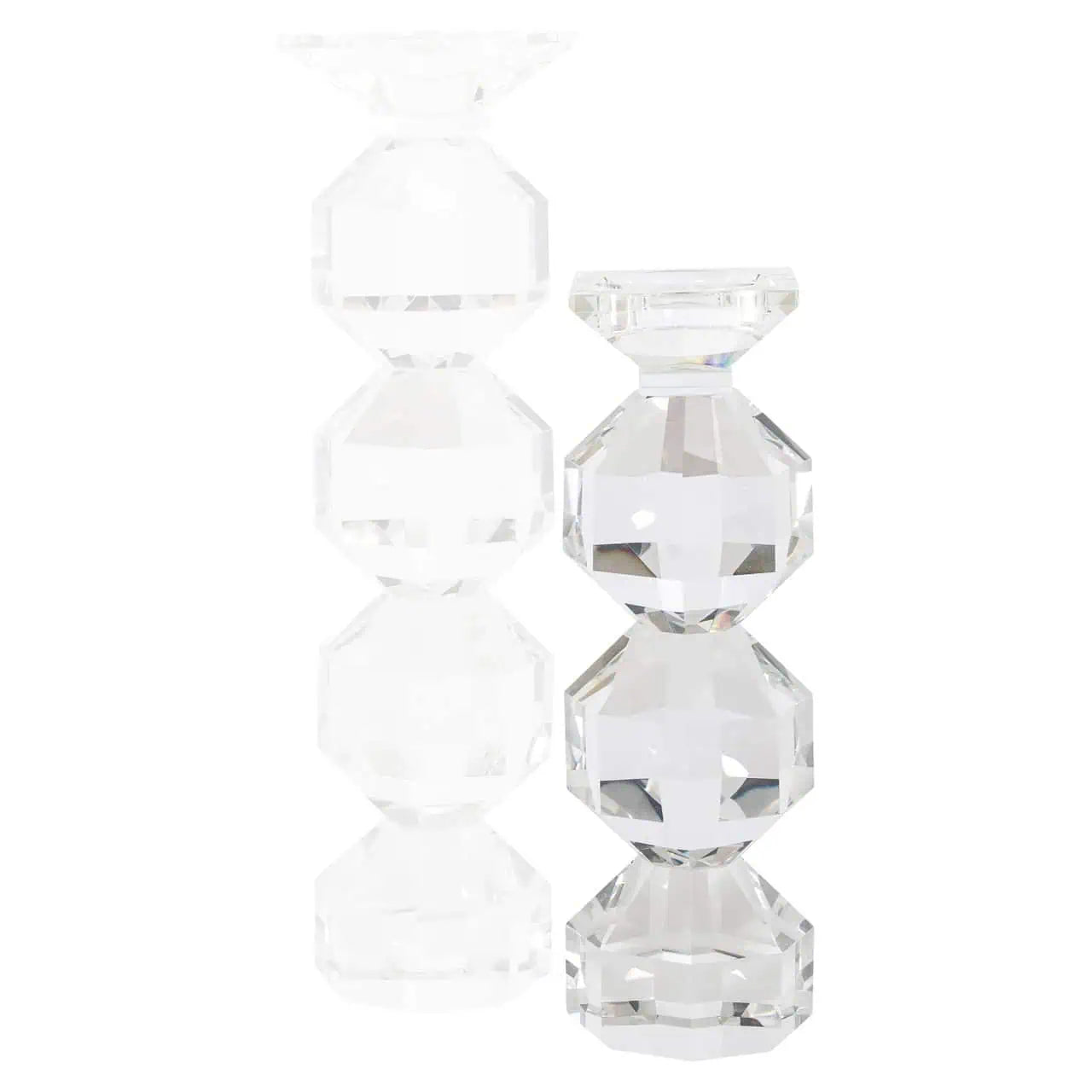 Svečturis Safia clear transparent large Richmond Interiors 33/10/10 cm stikls - N1 Home