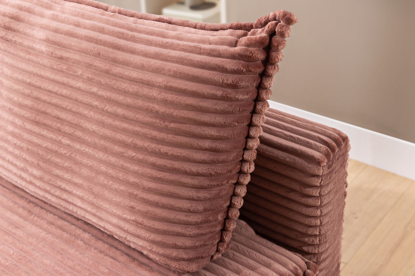 Dīvāns Firi 205/100/88 cm rozā