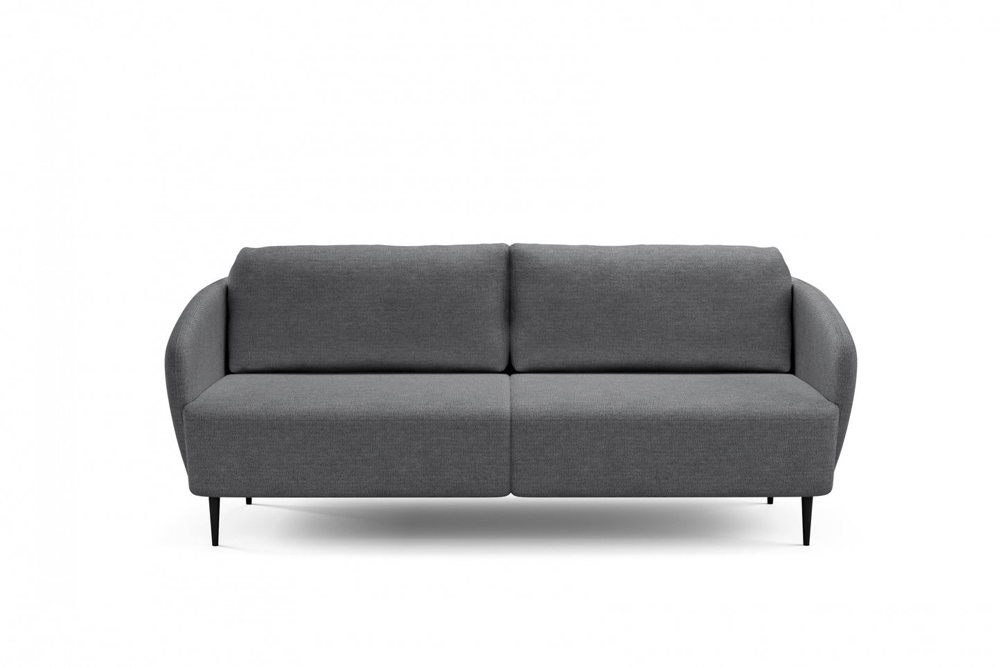 Dīvāns Nao 212/95/98 cm Uni 8800 Titanium/melnas kājas - N1 Home