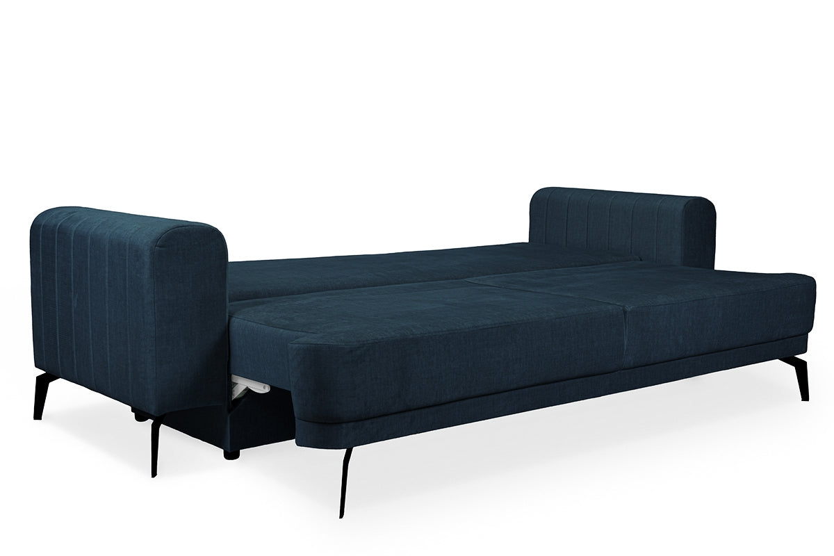 Dīvāns KOMO 250/73-90/100 cm tumši zils - N1 Home