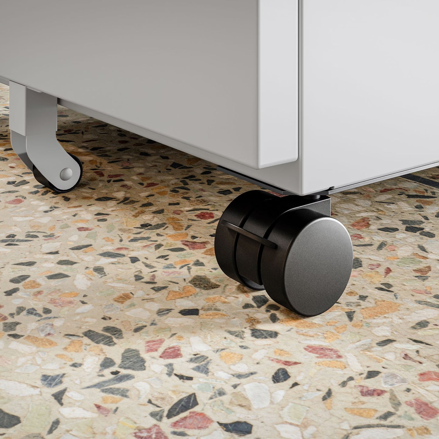 Konteiners zem rakstāmgalda Kates 39/60/50 cm pelēks - N1 Home