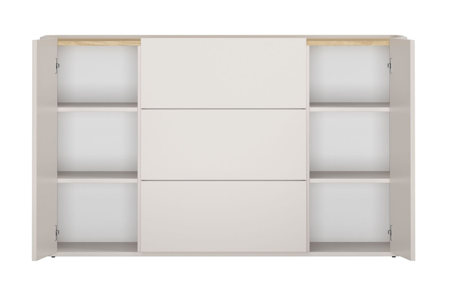 Kumode Elva 150/89.5/48 cm Kašmirs / Eļļots ozols - N1 Home