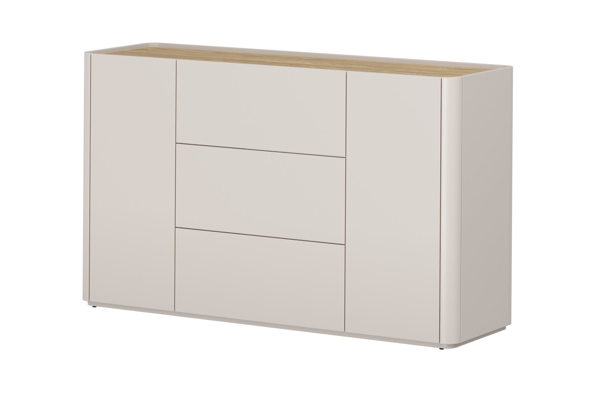 Kumode Elva 150/89.5/48 cm Kašmirs / Eļļots ozols - N1 Home