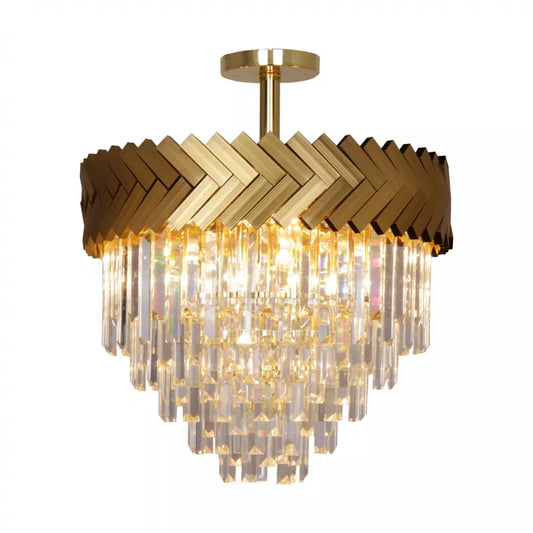 Piekaramā lampa Lija 60/50/50 cm zelts