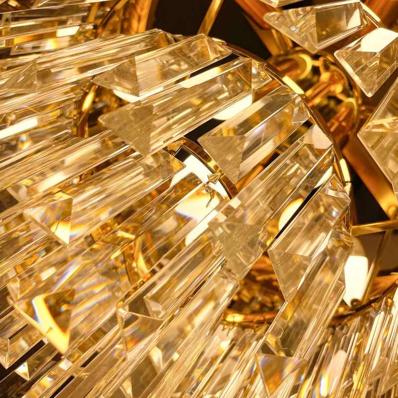 Piekaramā lampa Lija 60/50/50 cm zelts