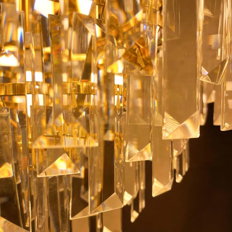 Piekaramā lampa Lija 60/50/50 cm zelts