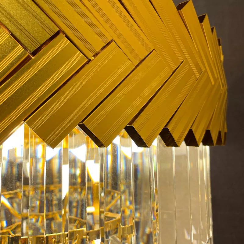 Piekaramā lampa Lija 60/50/50 cm zelts