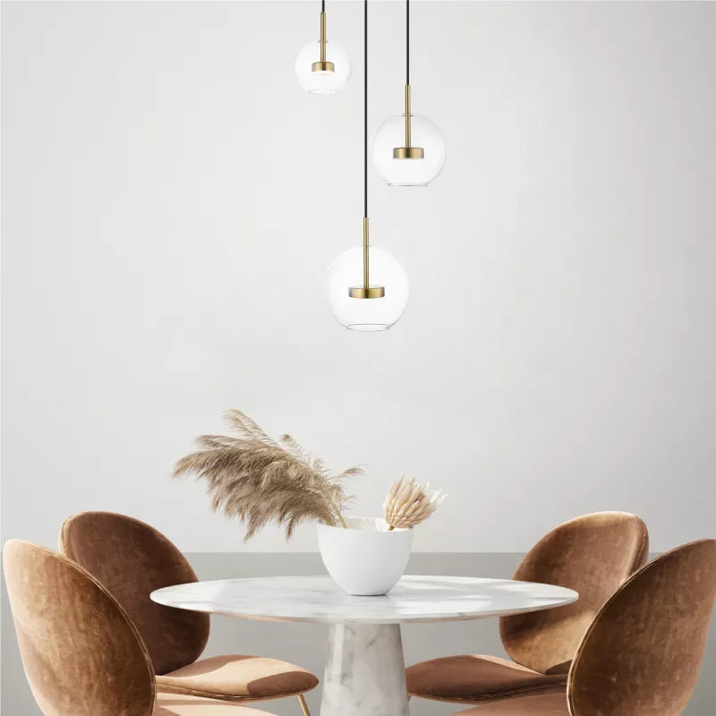 Piekaramā lampa Enso 40/84/20 cm zelts