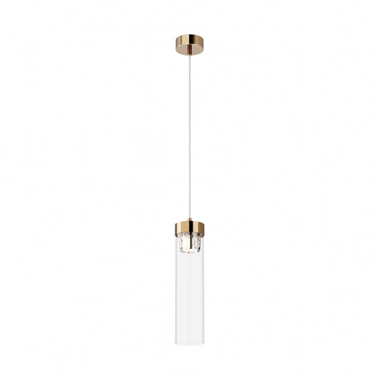 Piekaramā lampa Gemma 43/11 cm rozā zelts