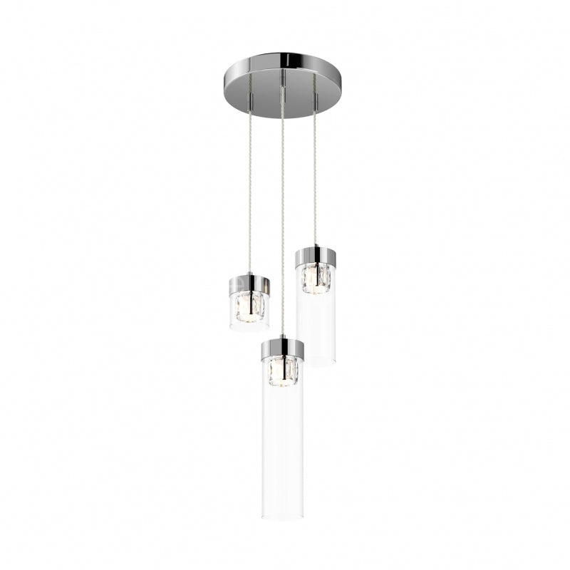 Piekaramā lampa Gemma 81/31 cm hroms