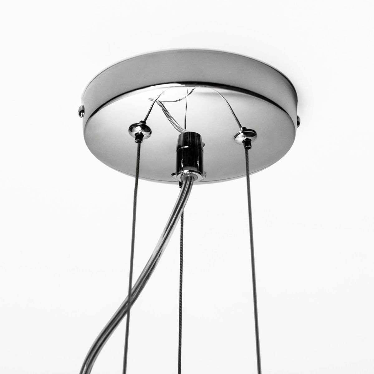 Piekaramā lampa Kristāla 145/50 cm hroms