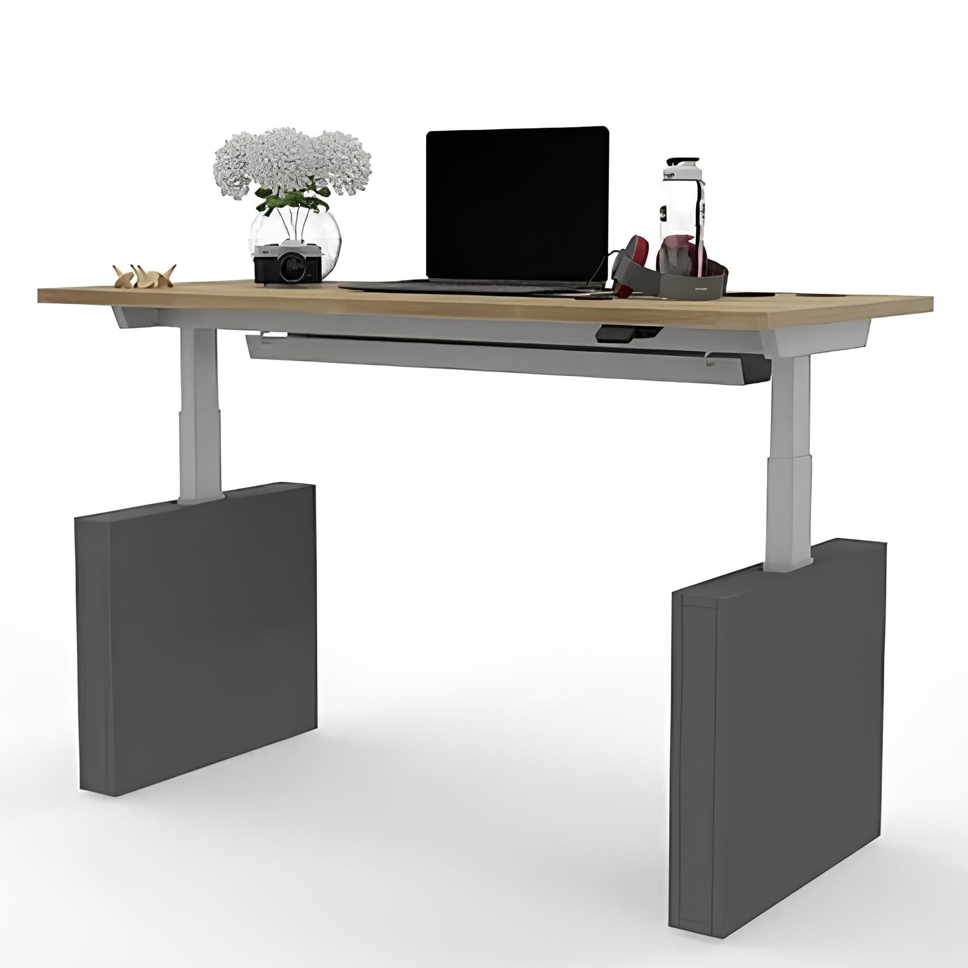 Galds Lanori-E 300 P 120-200/60/74 cm Acacia STD10 - N1 Home