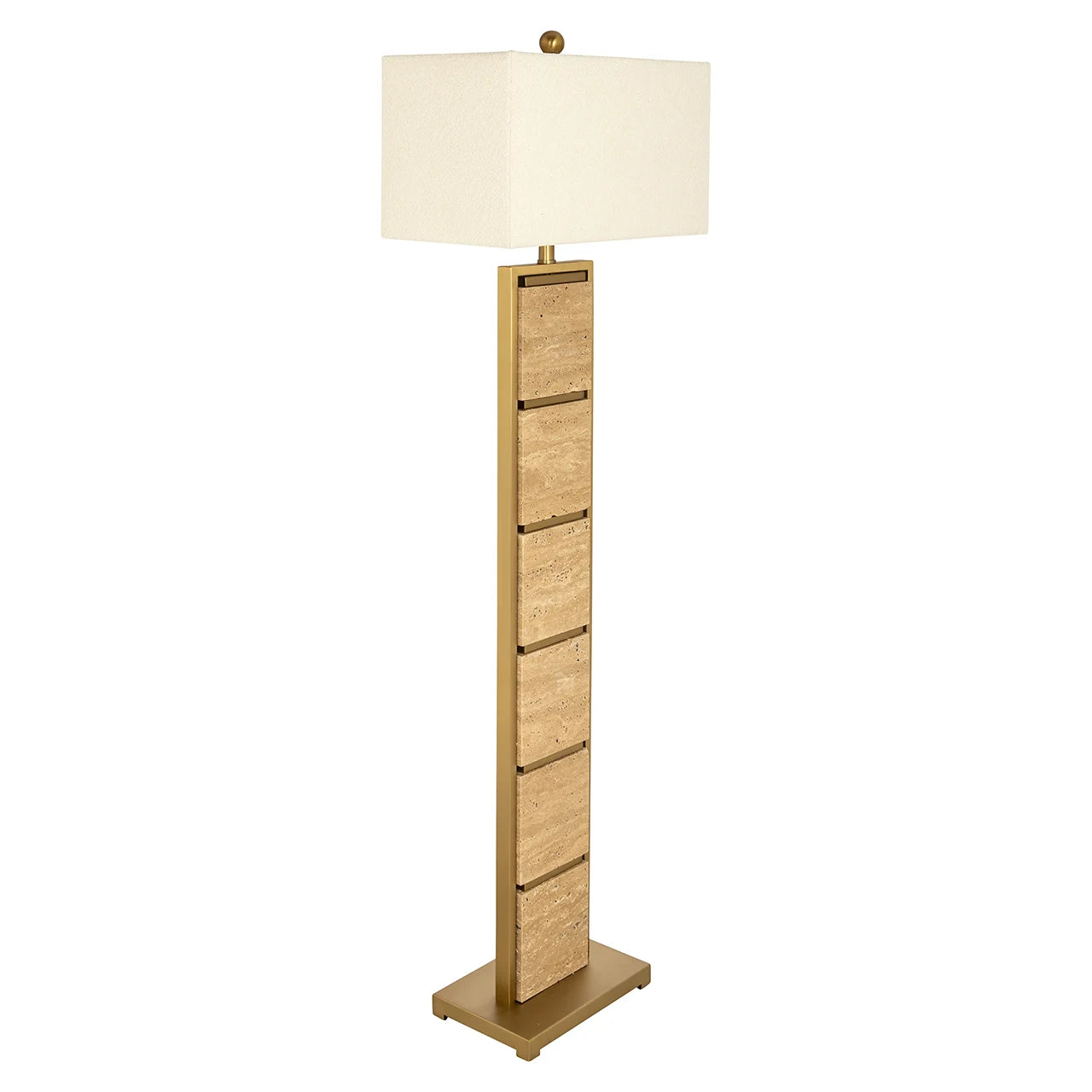 Stāvlampa Richmond Interiors Meyra 150/46/26 cm bēšs - N1 Home