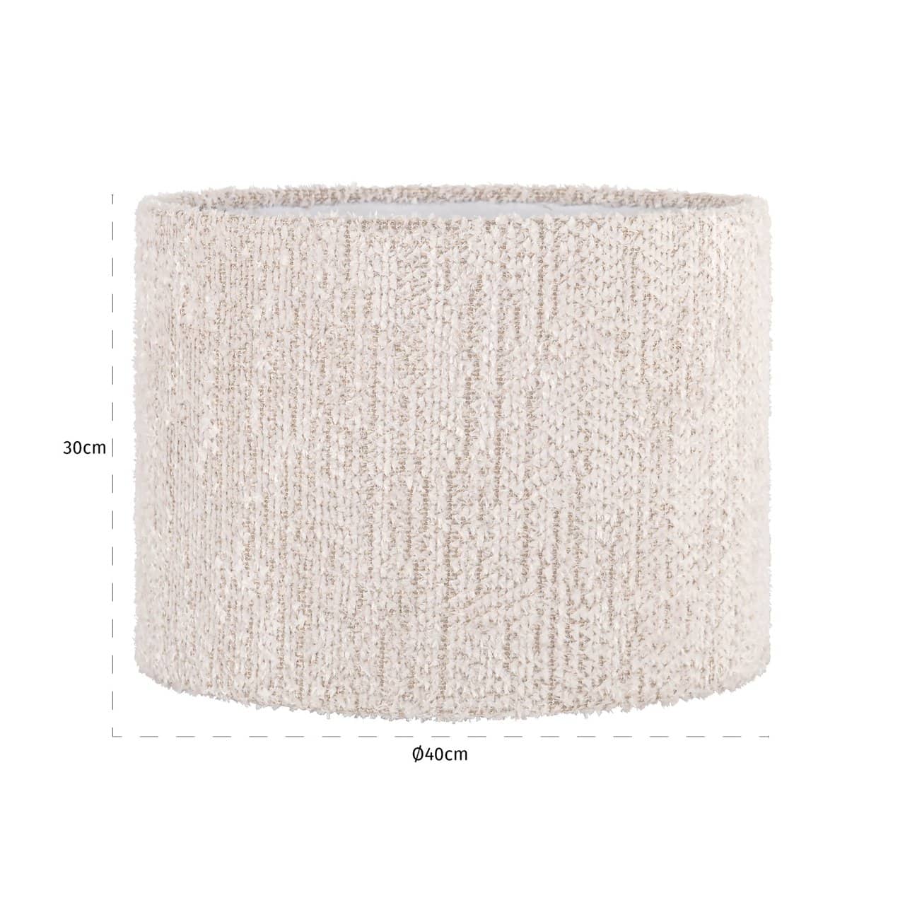 Abažurs Marly Richmond Interiors 40/30/40 cm lovely cream