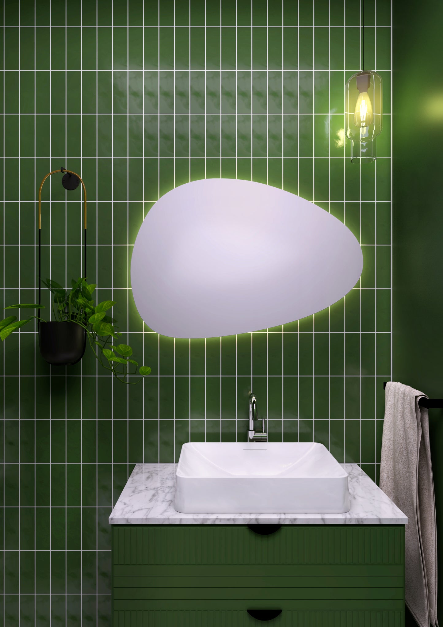 Spogulis Novia 80/55 cm