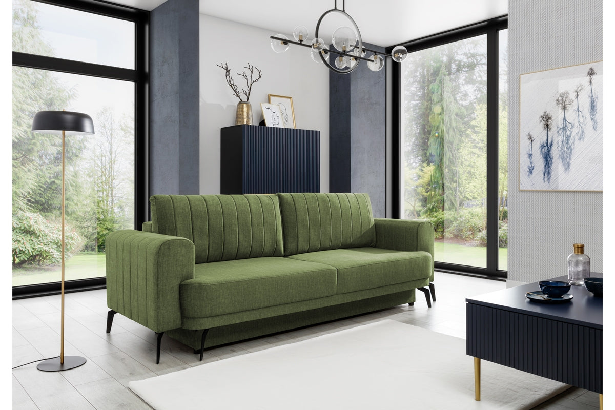Dīvāns ANDO 250/90/100 cm zaļš - N1 Home