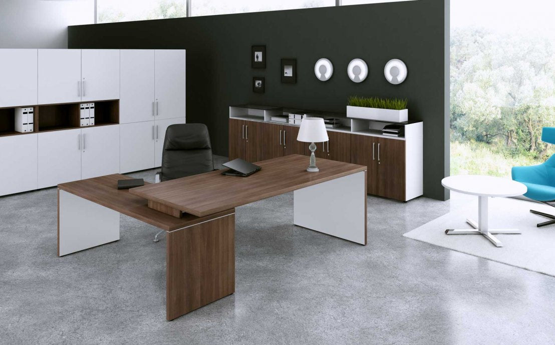 Galds Toro 180,200,220/90/75 cm valriekstu brūna STD17 - N1 Home