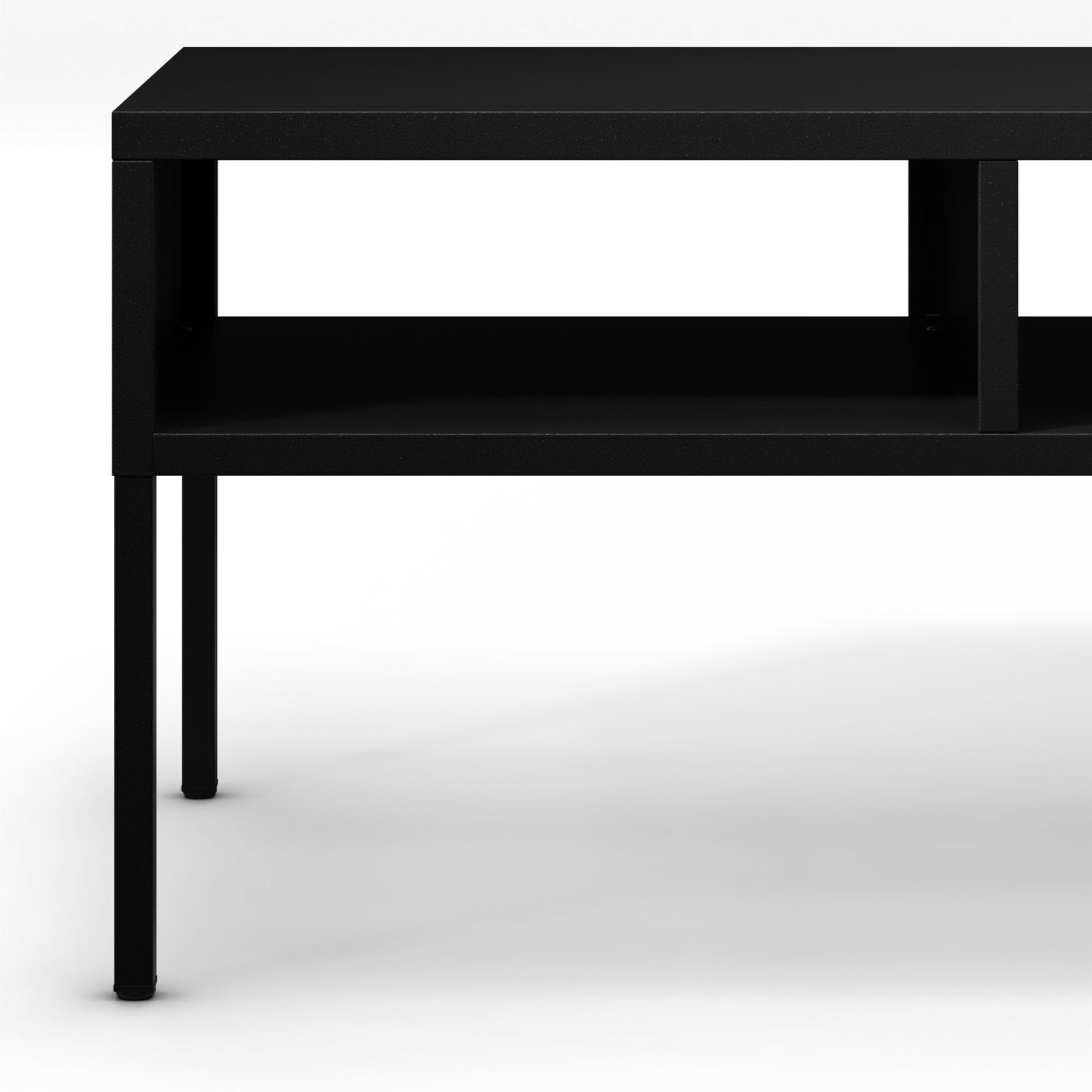 Kafijas galds Matti 90/45/45 cm melns - N1 Home