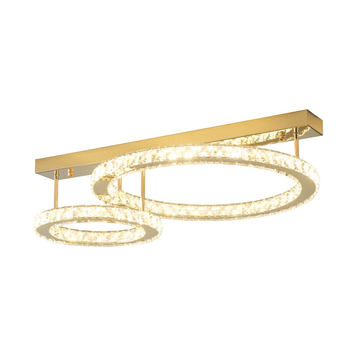 Piekaram lampa Graff 70/19/50 cm zelts