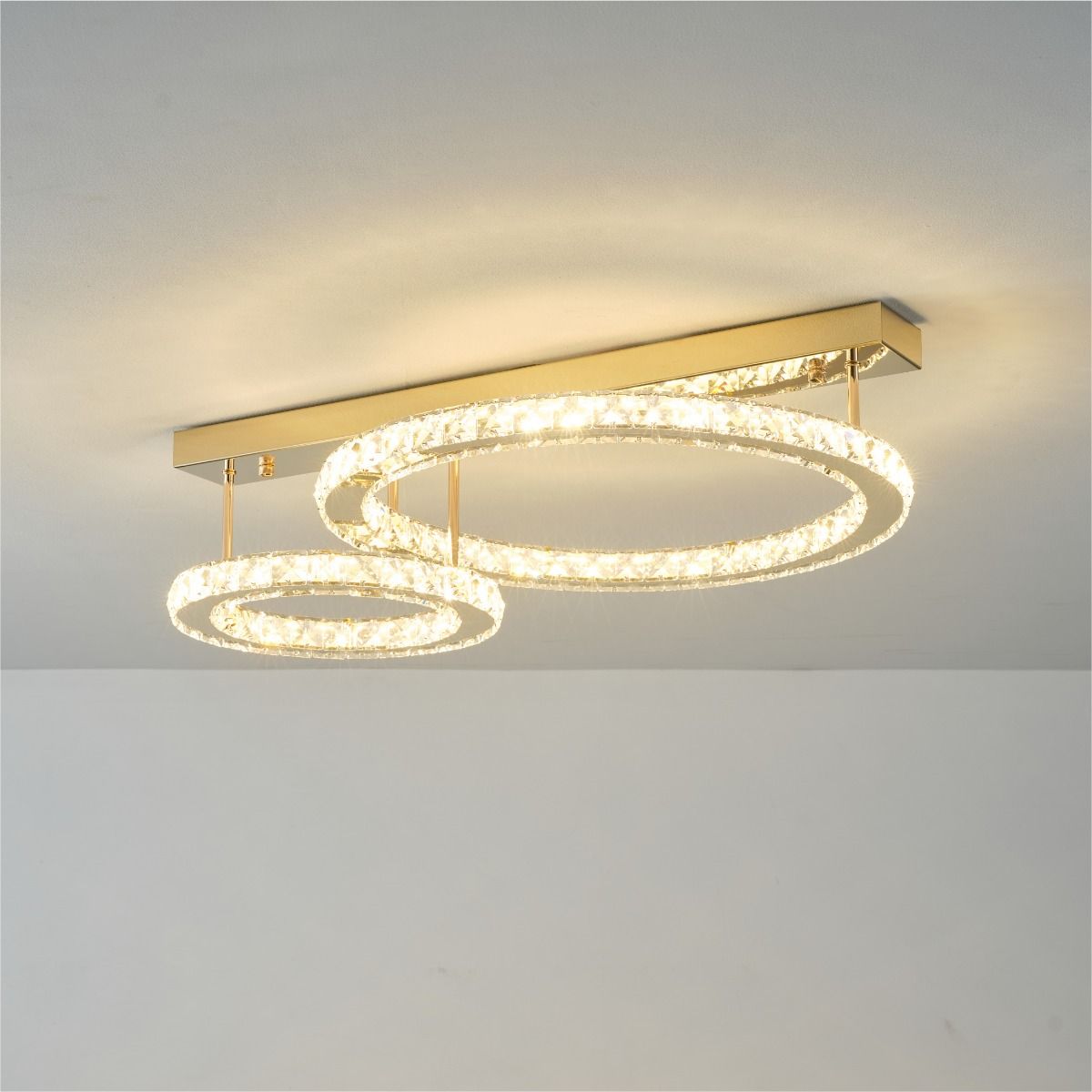 Piekaram lampa Graff 70/19/50 cm zelts
