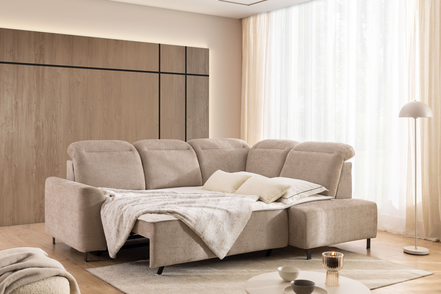 Dīvāns Mago 261/100/194 cm Sierra 744