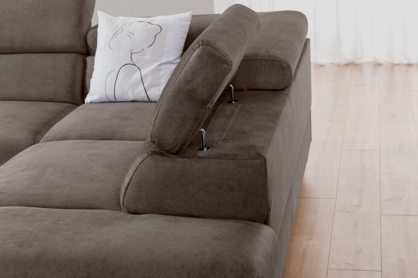 Dīvāns Zali 280/110/205 cm Castel 20 - N1 Home