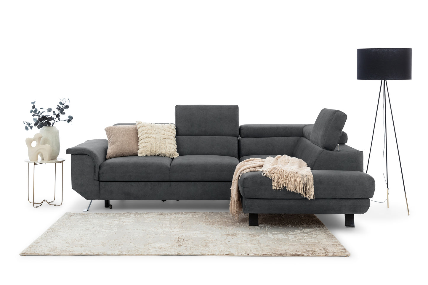 Dīvāns Zali 280/110/205 cm Castel 93 - N1 Home