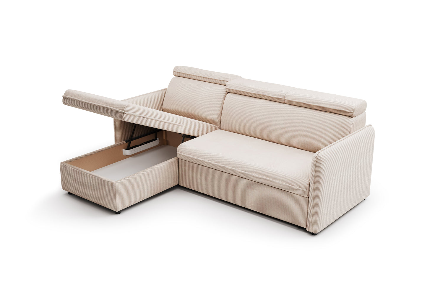 Dīvāns Barce 220/84/165 cm krēms - N1 Home