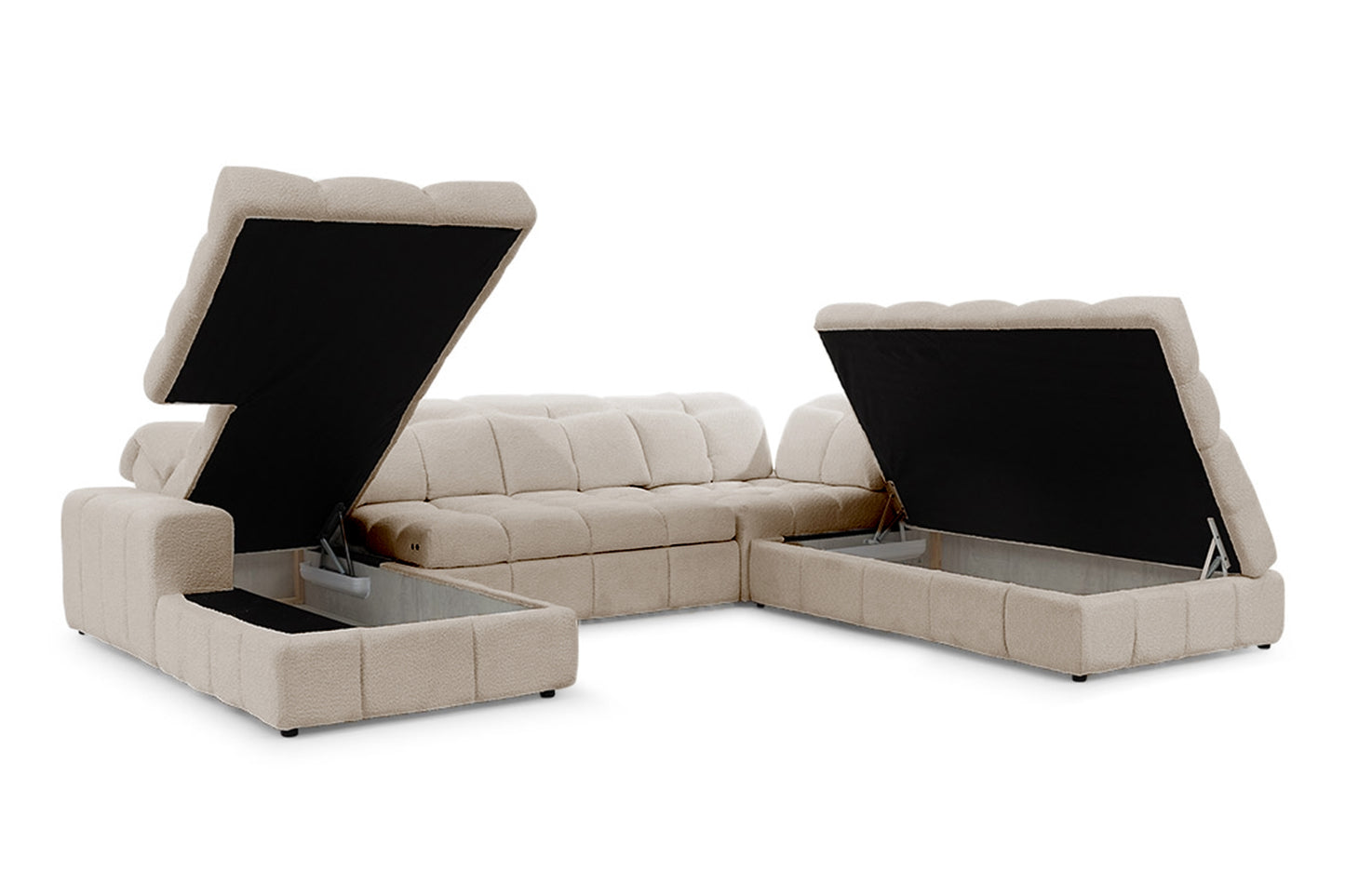 Dīvāns Marseille U II 342/107/205-208 cm Catch me 2 - N1 Home