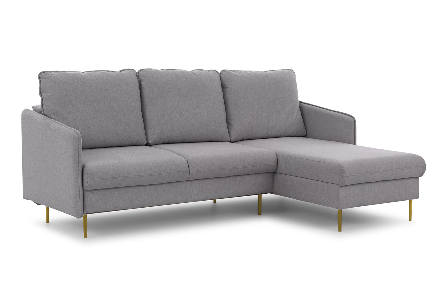 Dīvāns Tai 222/95/161 cm Loft 19/zelts kājas - N1 Home