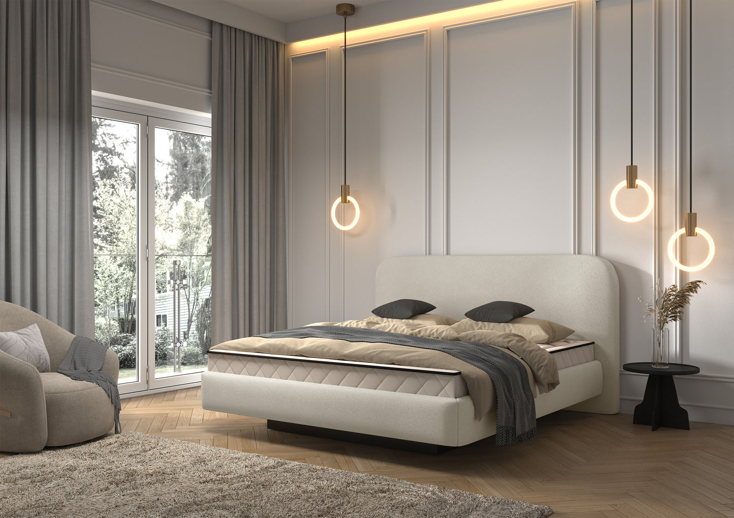 Gulta Nelapo 120/140/160/180x200 cm Casa 02