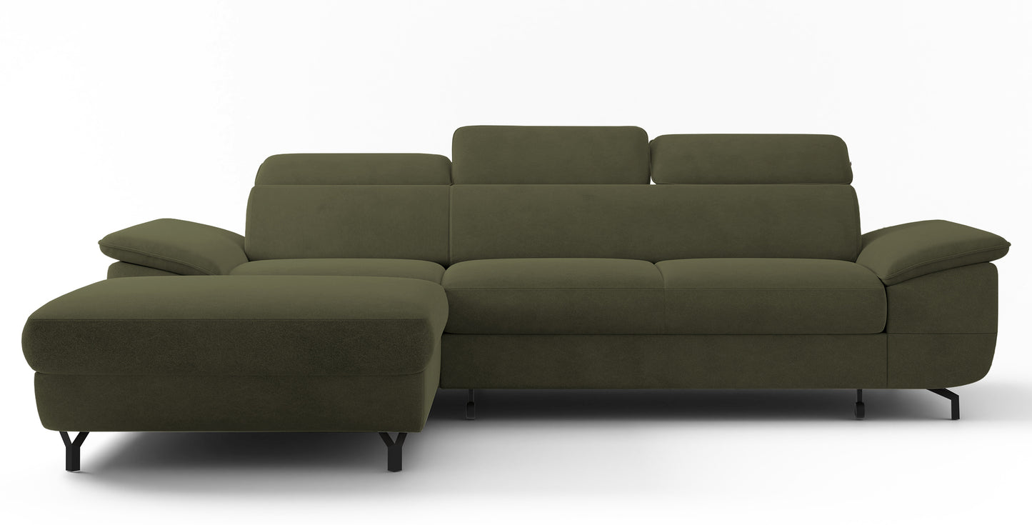 Dīvāns Lamigo L 80/268/203 cm Castel 39