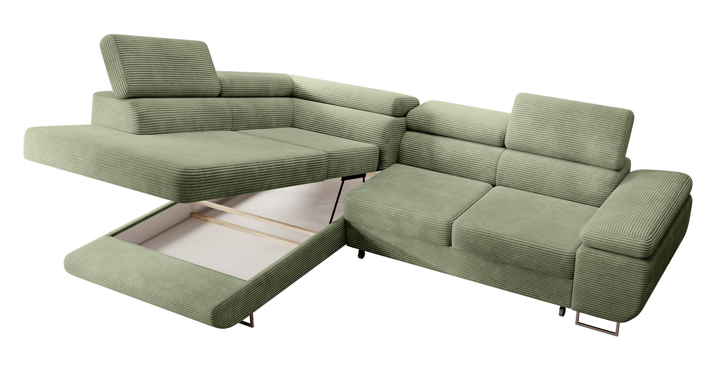 Dīvāns Steva 90/275/203 cm Poso 47 - N1 Home