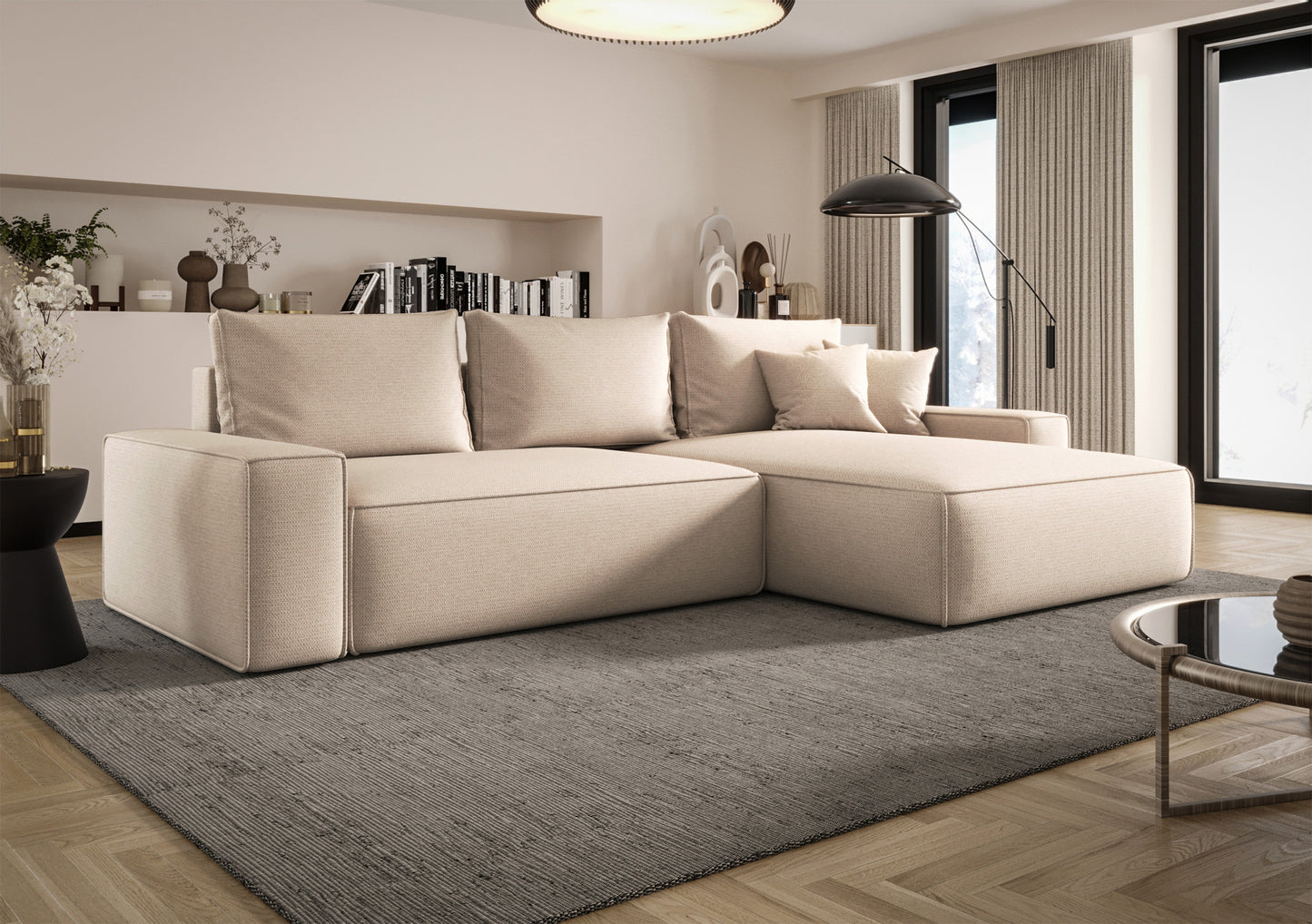 Dīvāns Larosh 85/280/185 cm Aragon 03