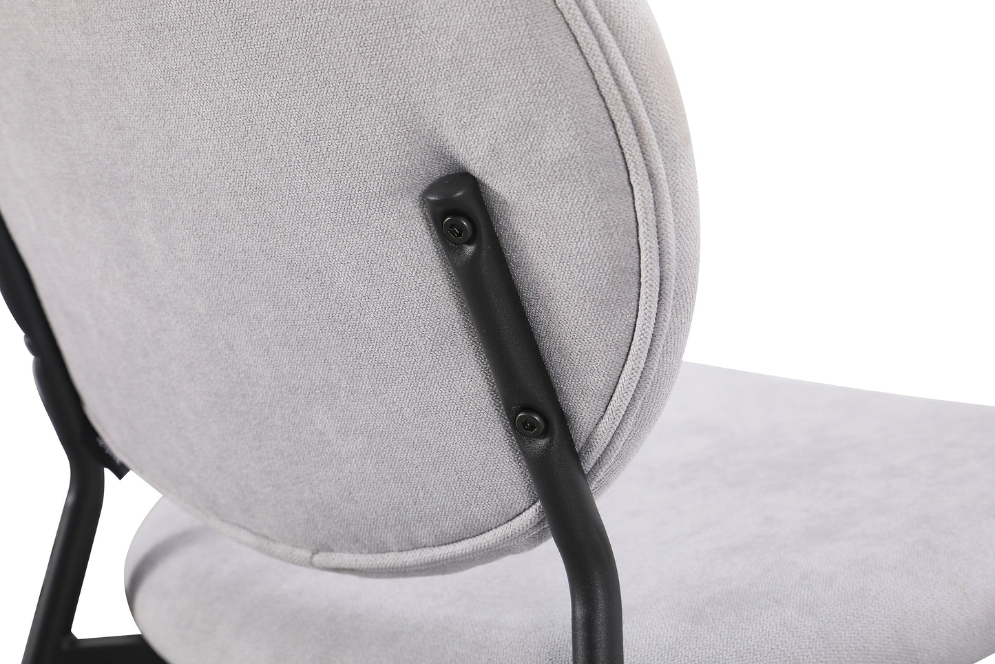 Krēsls Brokt 79/49/56 cm gaiši pelēks - N1 Home
